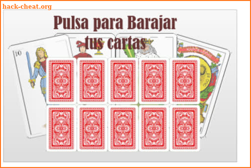 Lectura de Cartas Españolas significado gratuito screenshot