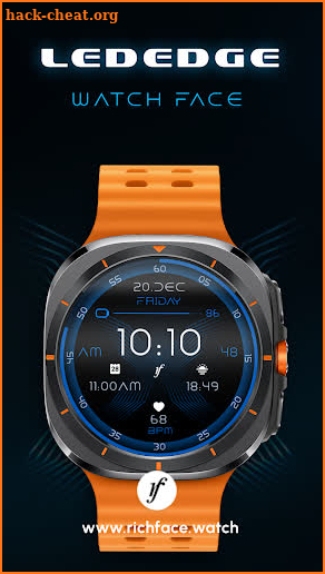 LedEdge Watch Face screenshot