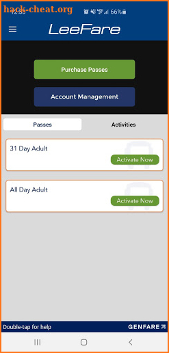 Lee County Transit Mobile App screenshot