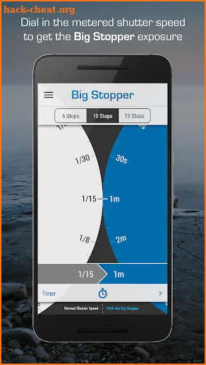 LEE Stopper Exposure Guide screenshot