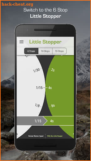 LEE Stopper Exposure Guide screenshot