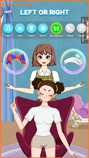 Left or Right: Star Girl Style screenshot