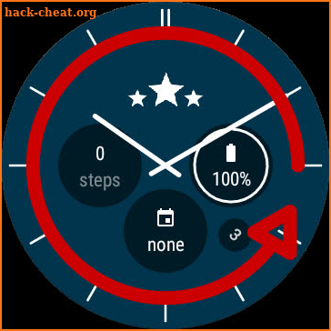 Lefty: Wear OS on right wrist screenshot