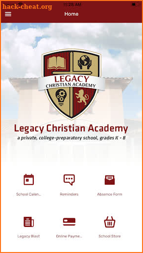 Legacy Christian Academy screenshot