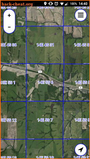 Legal Land Map - Field Names screenshot