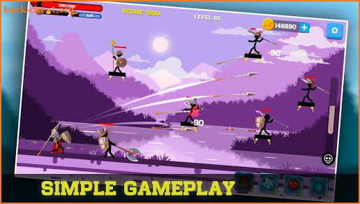 LEGEND STICKMAN : Rogue-like Shooting Game screenshot