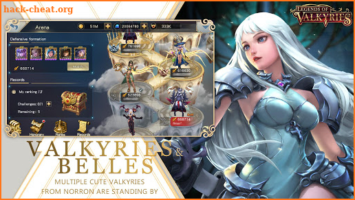 Legends of Valkyries screenshot