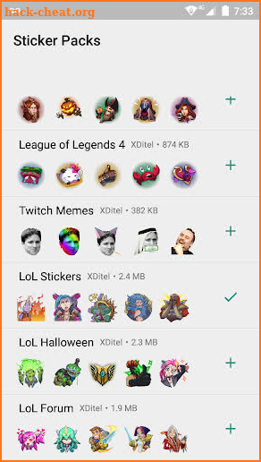 Legends Sticker for WhatsApp screenshot