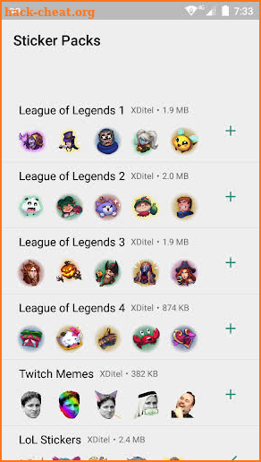 Legends Sticker for WhatsApp screenshot