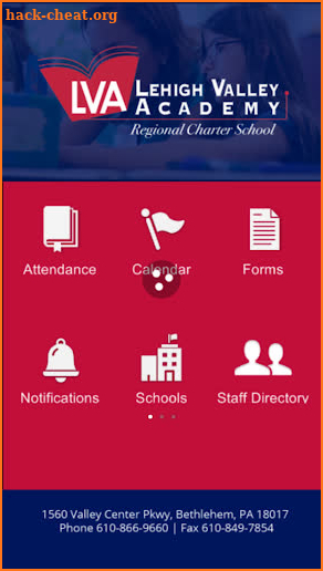 Lehigh Valley Academy RCS screenshot