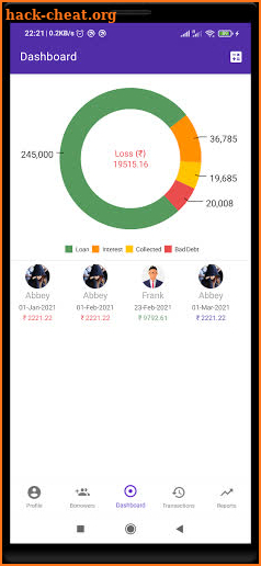 Lending Business Manager screenshot