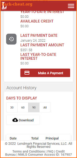 Lendmark Mobile screenshot