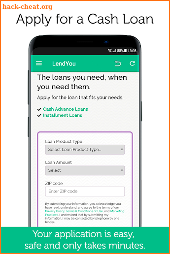 LendYou - Payday Loans USA screenshot