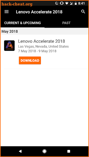 Lenovo Accelerate 2018 screenshot