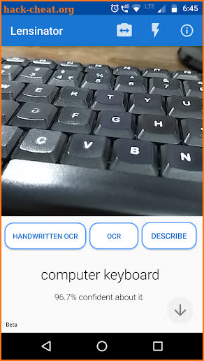 Lensinator - OCR, Object, Barcode Scanner screenshot