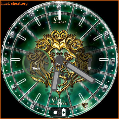 Leo zodiac symbol WatchFace screenshot