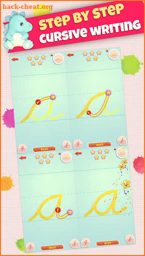 LetraKid PRO: Cursive Alphabet School Writing Kids screenshot