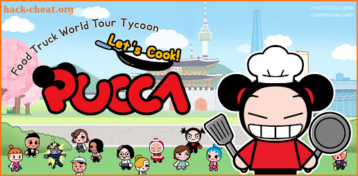 Let's Cook! Pucca : Food Truck World Tour screenshot