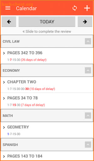 Let's Review | Study screenshot