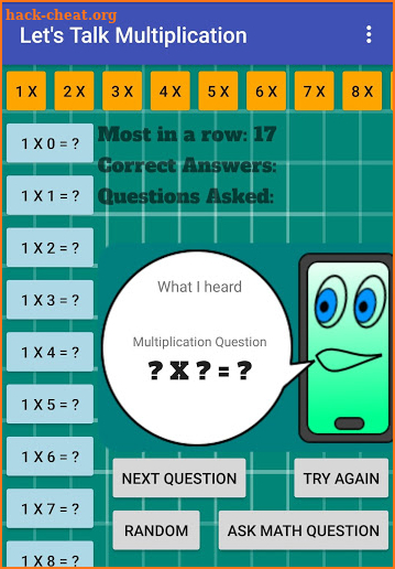 Let's Talk Multiplication screenshot