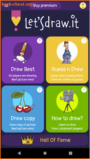 LetsDrawIt - drawing games screenshot