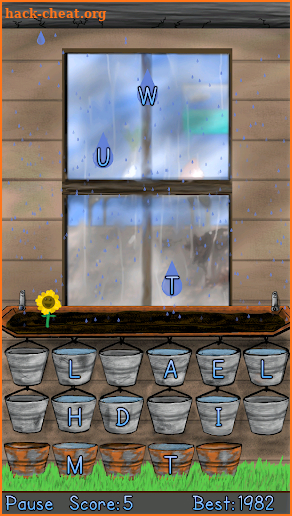 Letter Rain Free screenshot