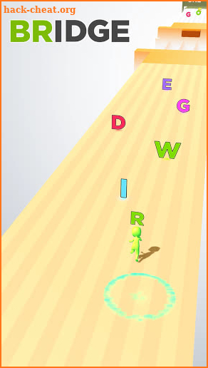 Letters Man Run screenshot