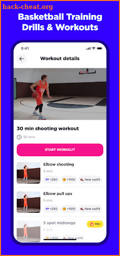 Level Up - Basketball Training screenshot