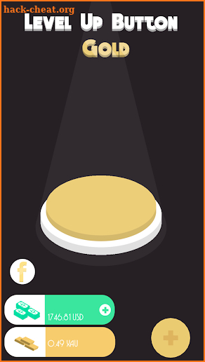 Level Up Button Gold (Premium) screenshot