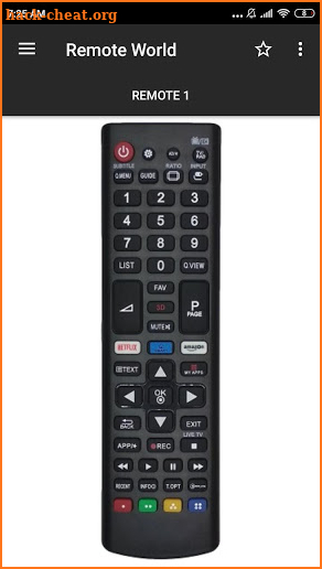 LG TV Remote Control (All in One) screenshot