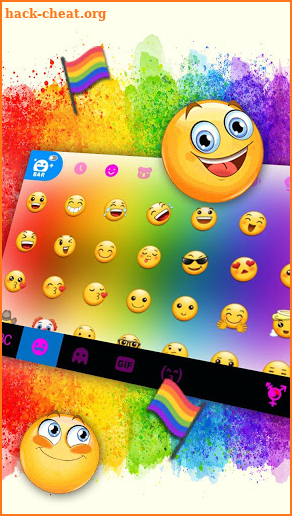 LGBTQ Pride Keyboard Theme screenshot