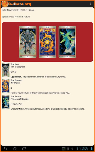 Liber T Tarot of Stars Eternal screenshot