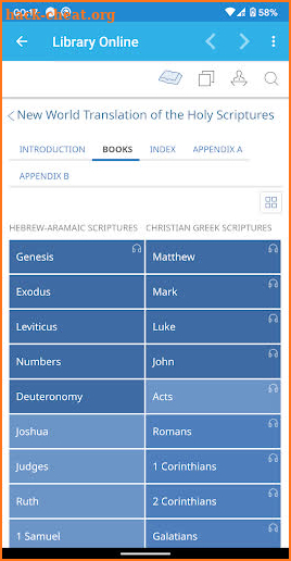 Library Online 2020 (Jehovah's Witnesses) screenshot