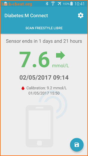 Libre Scan (Diabetes:M addon) screenshot