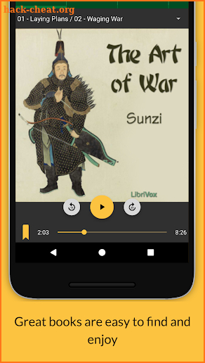 LibriVox Audio Books screenshot