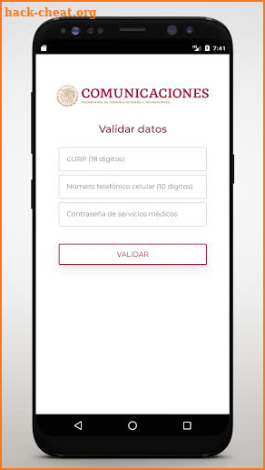 Licencia Federal Digital screenshot