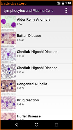 Lichtman's Atlas of Hematology screenshot