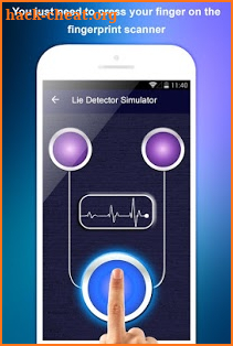 Lie Detector Simulator screenshot