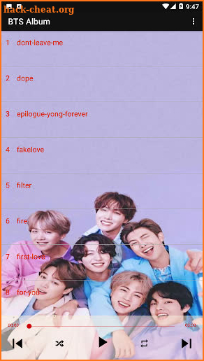 Life Goes On - BTS Song Offline screenshot