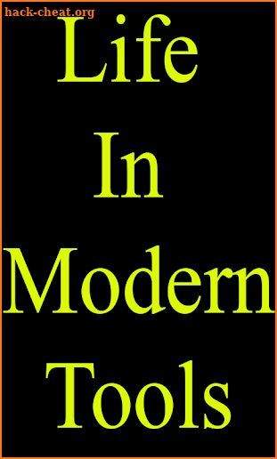 Life In Modern Tools screenshot