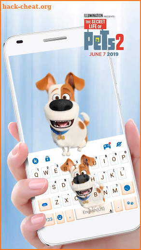 Life Of Pets 2 Max Keyboard Theme screenshot