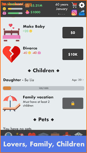 Life Simulator - Realistic Life Simulation Game 💰 screenshot