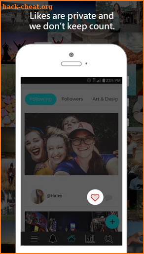 Lifelike: A Social Network screenshot