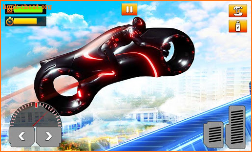 Light Bike Stunt : Motor Bike Racing Games screenshot