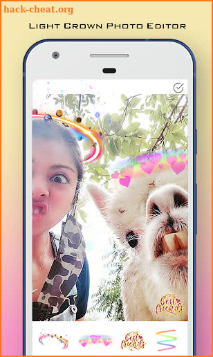 Light Crown Photo Editor Face Camera screenshot