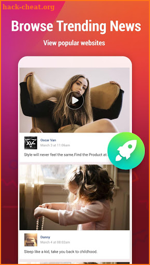 Light Fast Browser-Video Downloader, Trending news screenshot