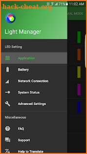 Light Manager - LED Settings screenshot