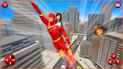 Light Speed Hero Doctor Robot Human Rescue screenshot