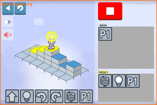 Lightbot Jr : Coding Puzzles screenshot