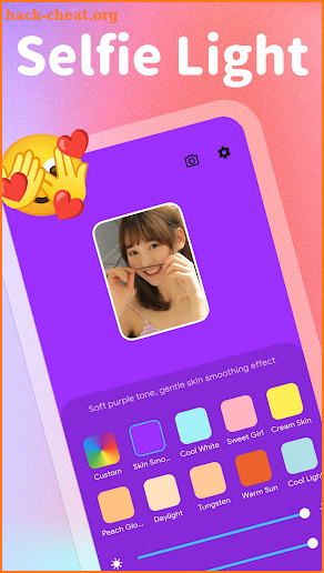 LightCam - Selfie Glow Camera screenshot